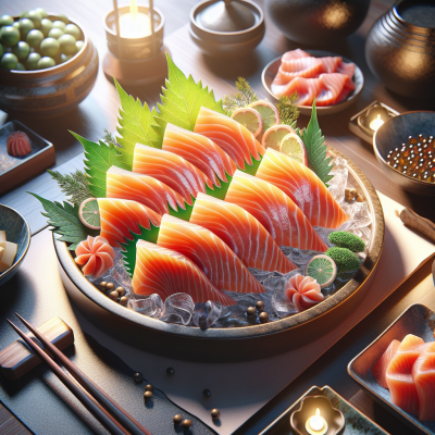 Salmon Sashimi (5 pcs)